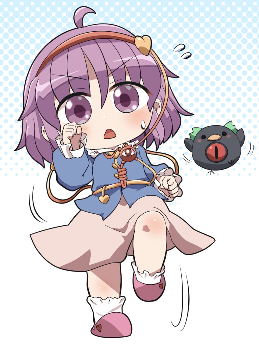 komeiji satori and reiuji utsuho (touhou) drawn by rokugou_daisuke