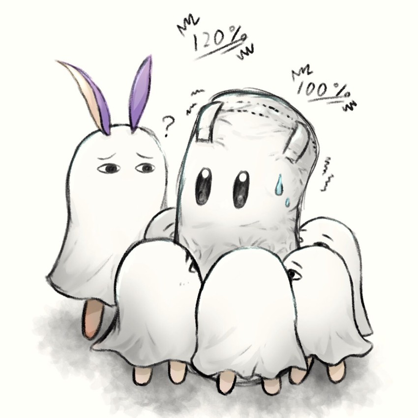 nitocris, medjed, and sandbag (fate and 2 more) drawn by tab_head