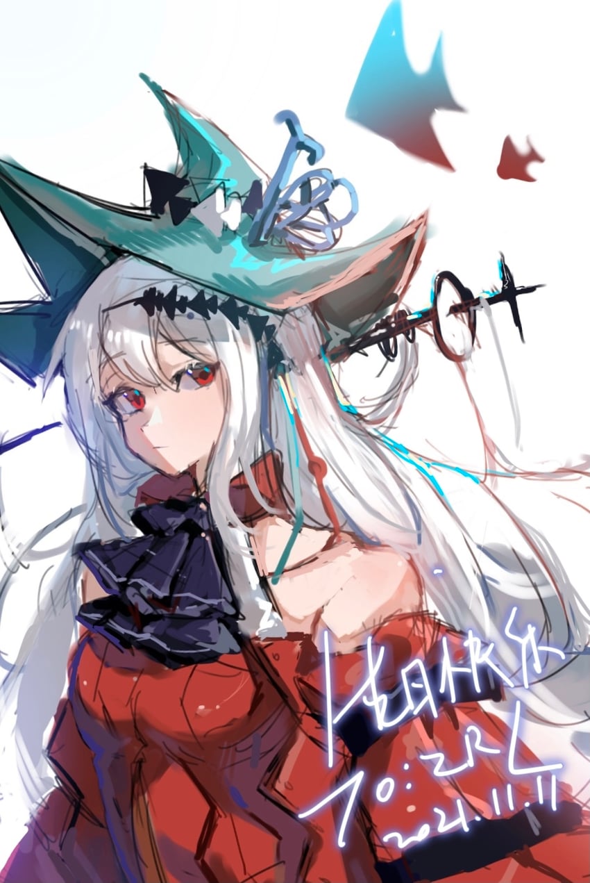 skadi and skadi the corrupting heart (arknights) drawn by christory_yyb