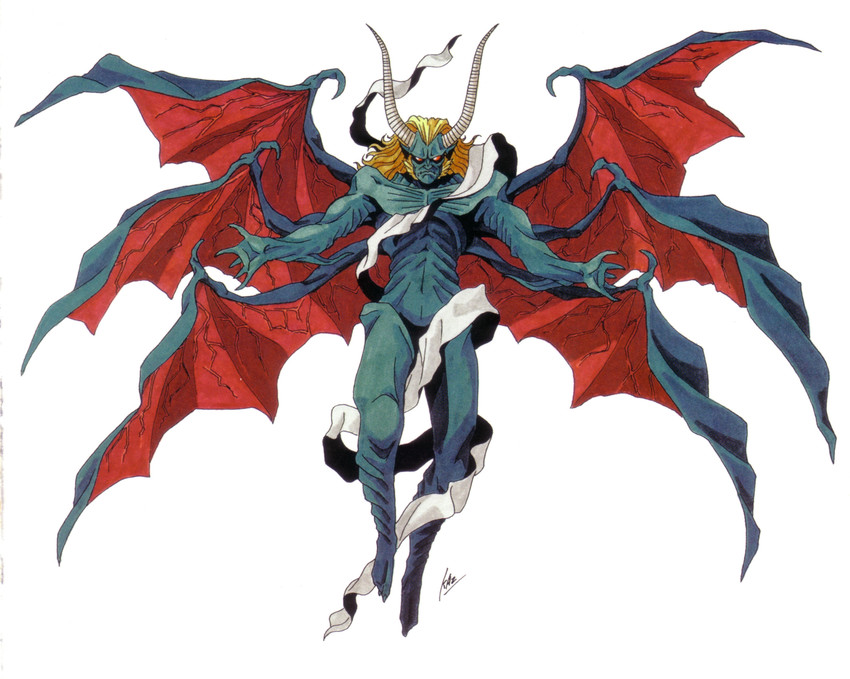 lucifer (shin megami tensei and 1 more) drawn by kazuma_kaneko