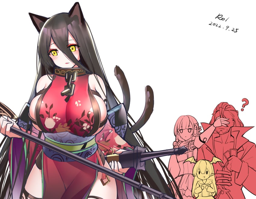 vampy, mono, urias, and tevali (shadowverse) drawn by watchdog_rol_(y1104280730)