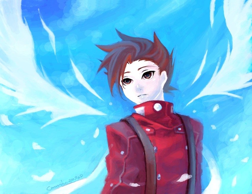 lloyd irving (tales of and 1 more) drawn by camri