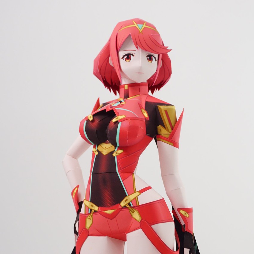 pyra (xenoblade chronicles and 1 more) drawn by muumin_(muumin_craft)