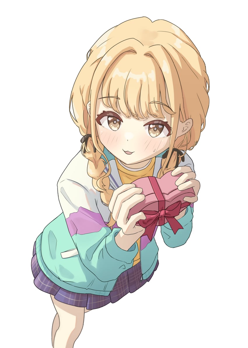 fujita kotone (idolmaster and 1 more) drawn by soojoo_h
