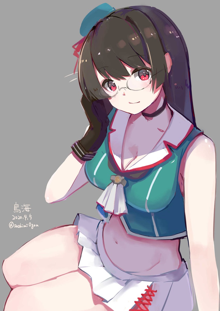 choukai and choukai kai ni (kantai collection) drawn by sashimi0gou