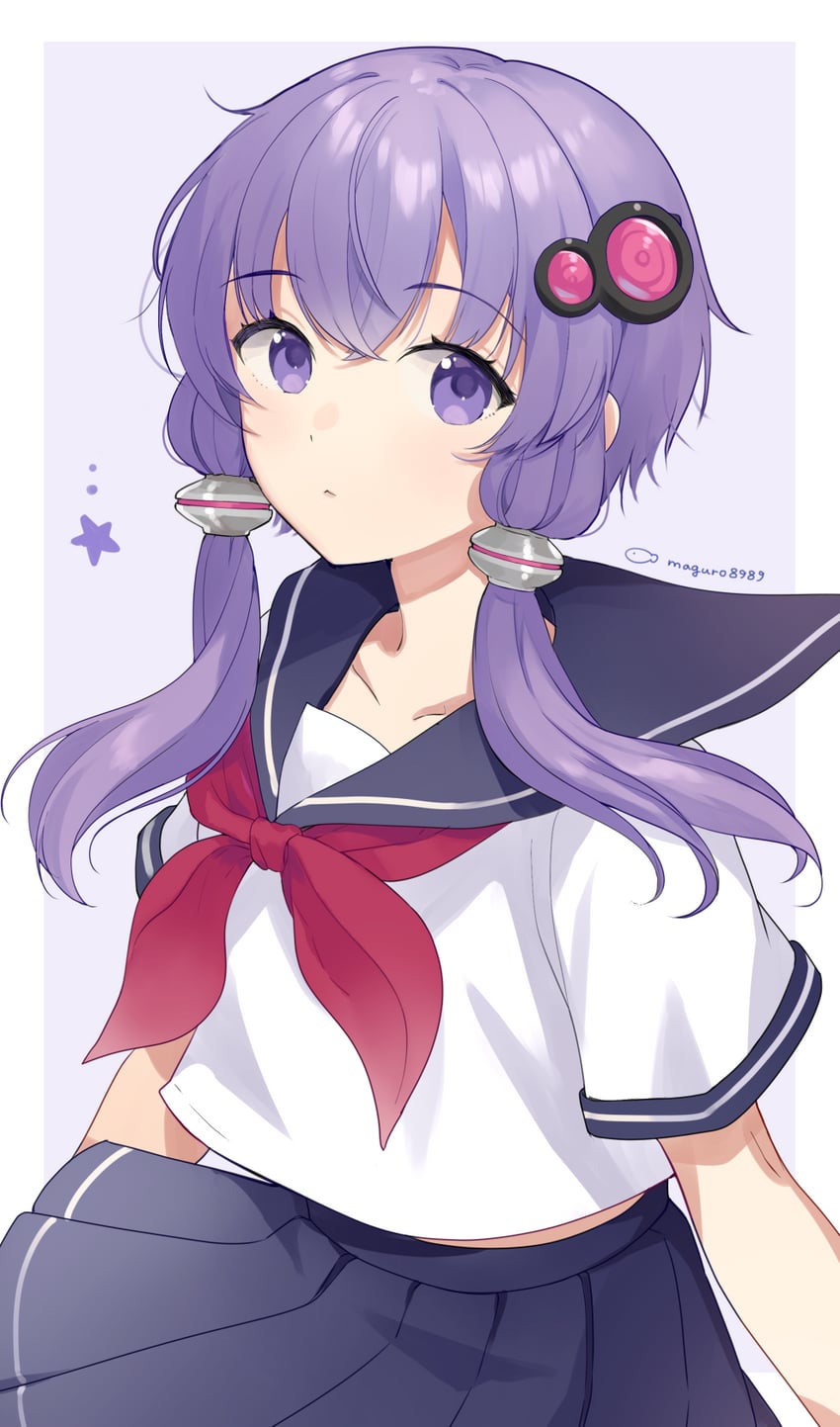 yuzuki yukari (voiceroid) drawn by binchou_maguro