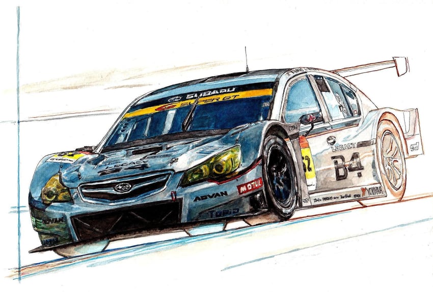 super gt and 1 more drawn by m.m_(chosuke320)