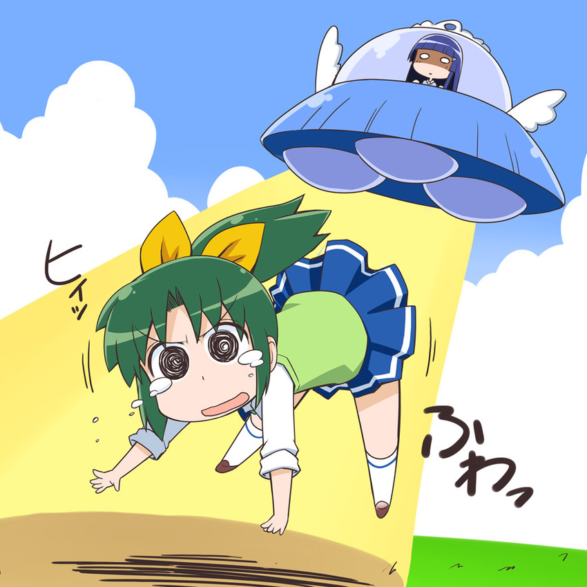 midorikawa nao and aoki reika (precure and 1 more) drawn by bakutendou