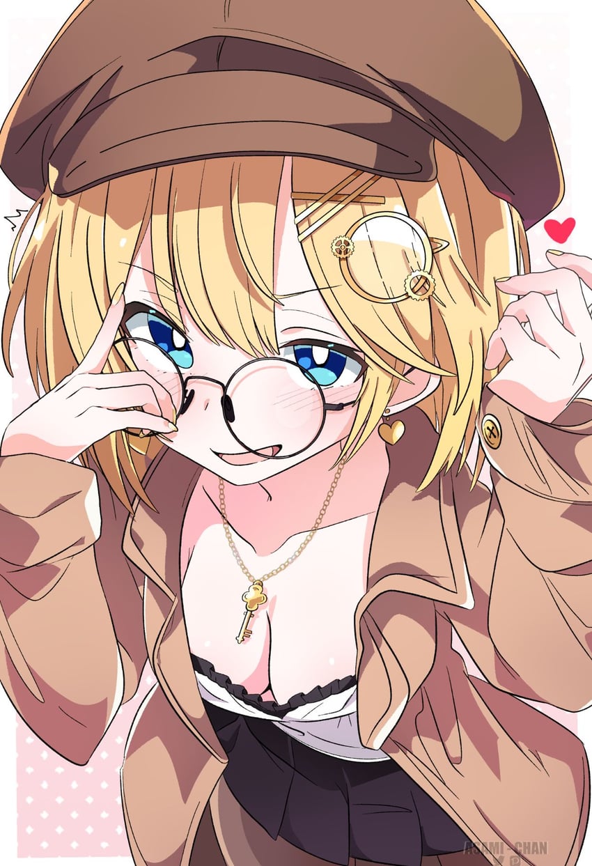 watson amelia (hololive and 1 more) drawn by asami-chan