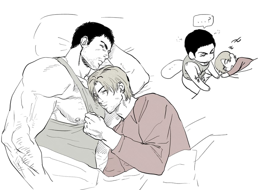 leon s. kennedy and chris redfield (resident evil and 1 more) drawn by 123456dyom