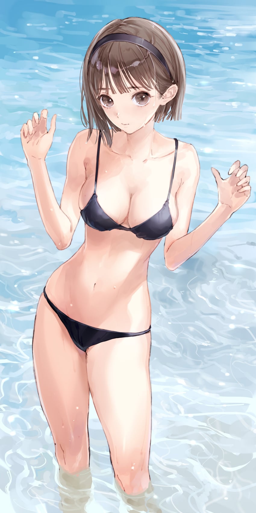 hoshizaki ao (blue reflection and 1 more) drawn by kishida_mel