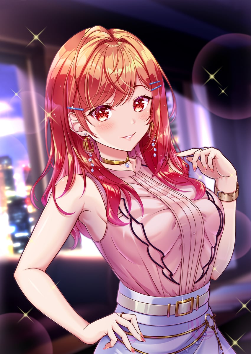 ichijou ririka (hololive and 1 more) drawn by mikannsisyou