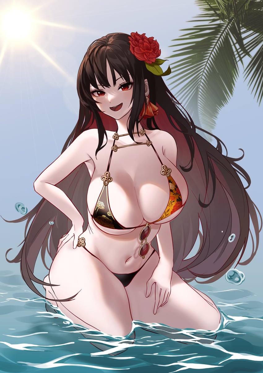 moran (goddess of victory: nikke) drawn by kimright0
