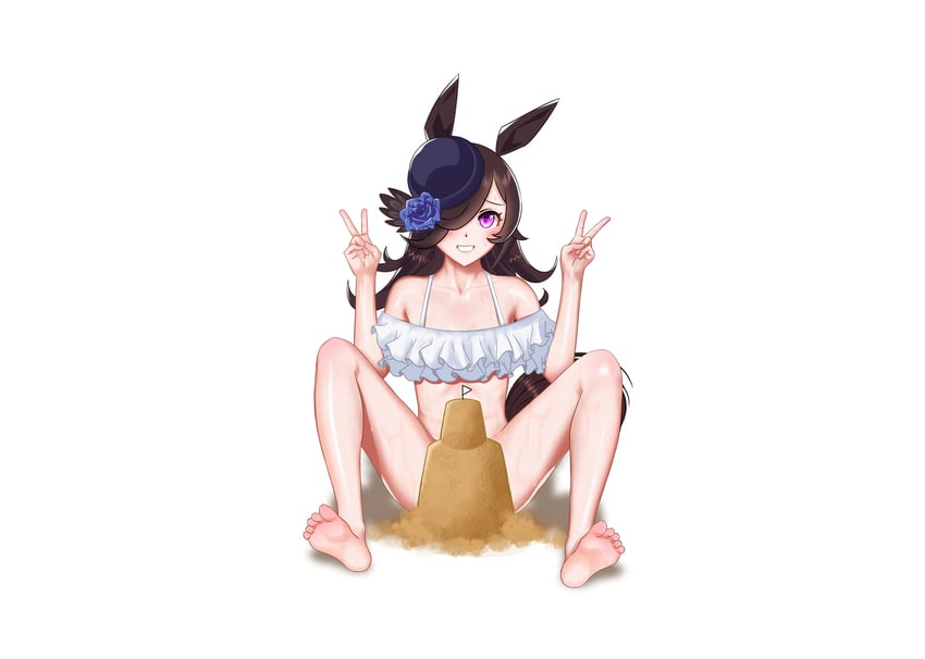 rice shower (umamusume) drawn by excellolang