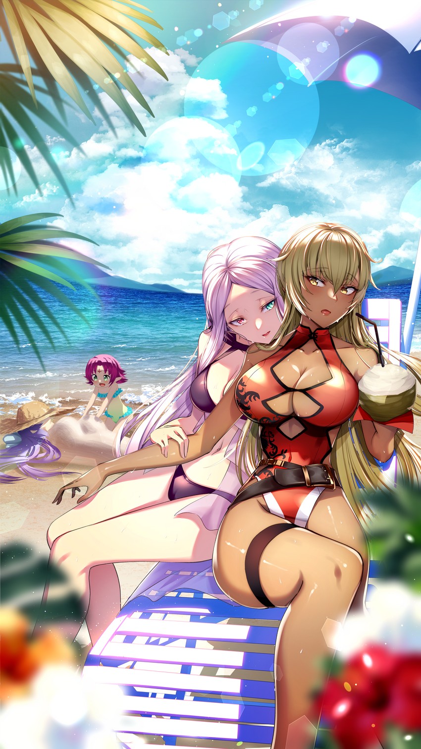 sophia, fae, igrene, and idunn (fire emblem and 1 more) drawn by cluseller