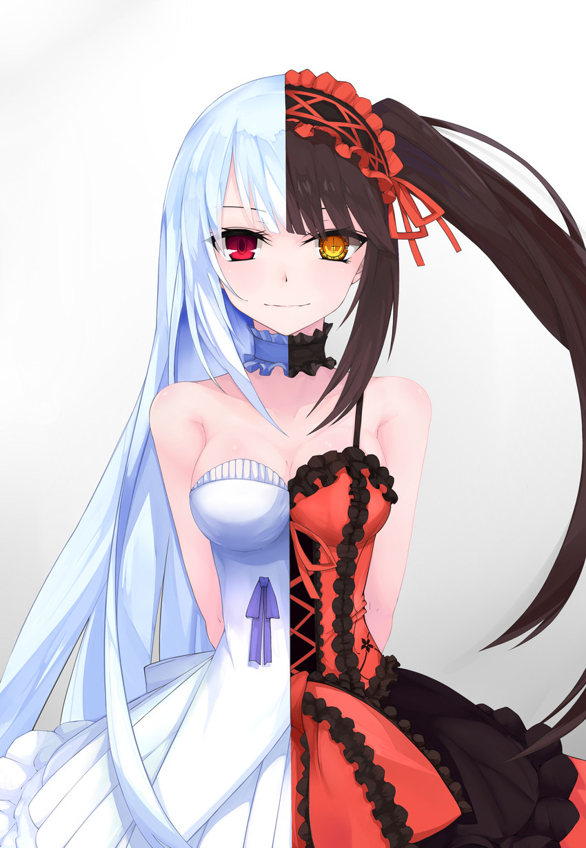 tokisaki kurumi and empty (date a live and 1 more) drawn by amen