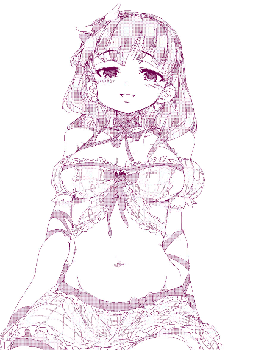 sakuma mayu (idolmaster and 1 more) drawn by kugimiya_atsuki