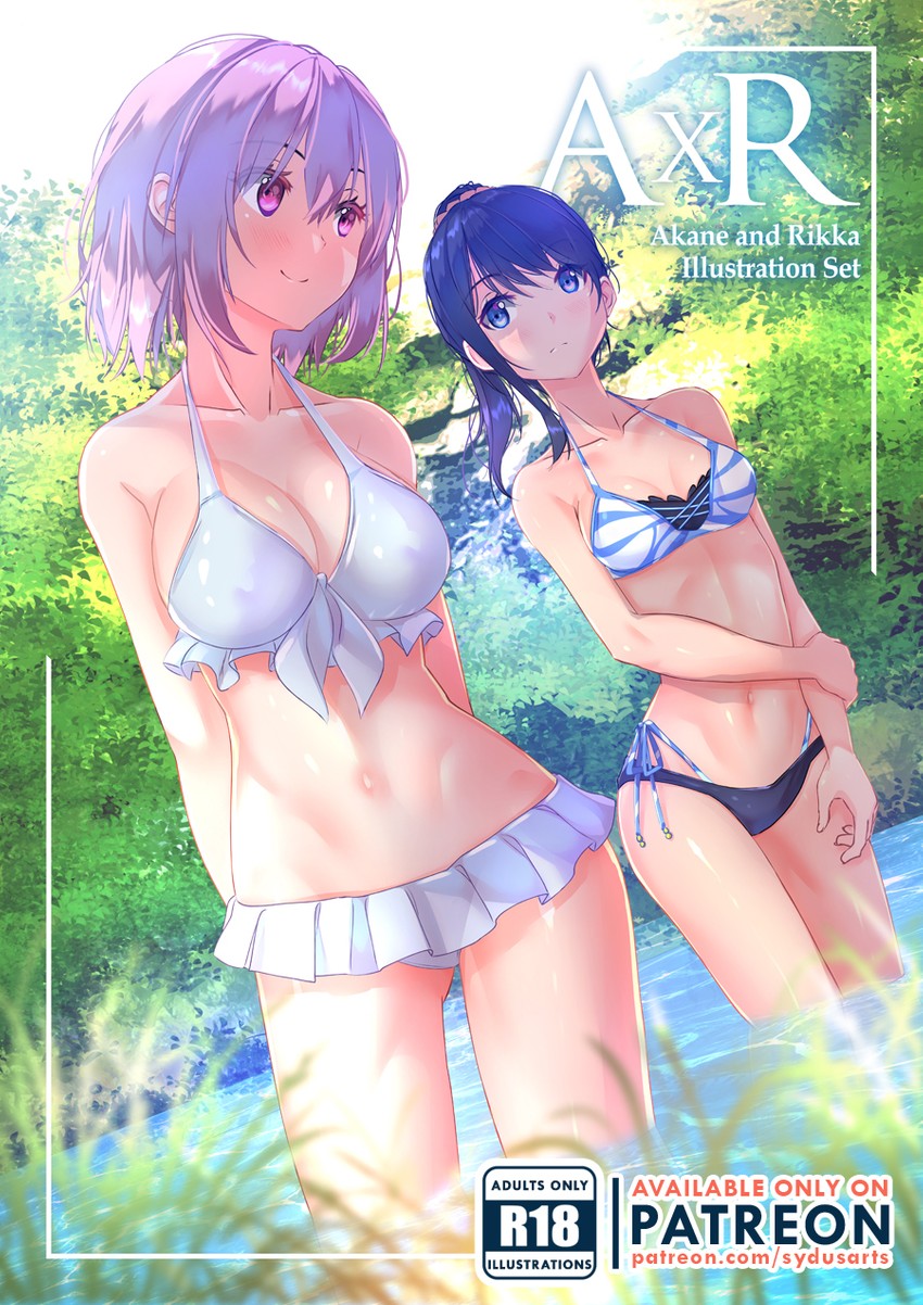 takarada rikka and shinjou akane (gridman universe and 1 more) drawn by sydus