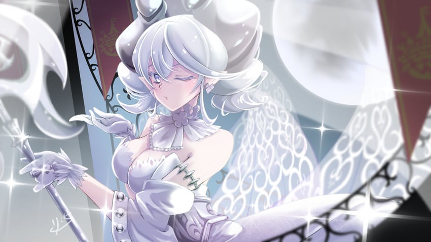 lovely labrynth of the silver castle (yu-gi-oh!) drawn by rikura_(likulalikula)