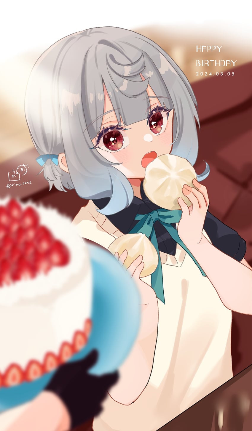 haruno rikka (harapeko shoujo to tantei to) drawn by rino_cnc
