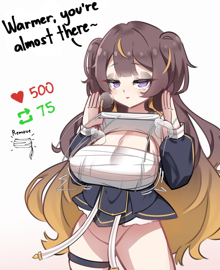 anya melfissa (hololive and 1 more) drawn by dotonburi