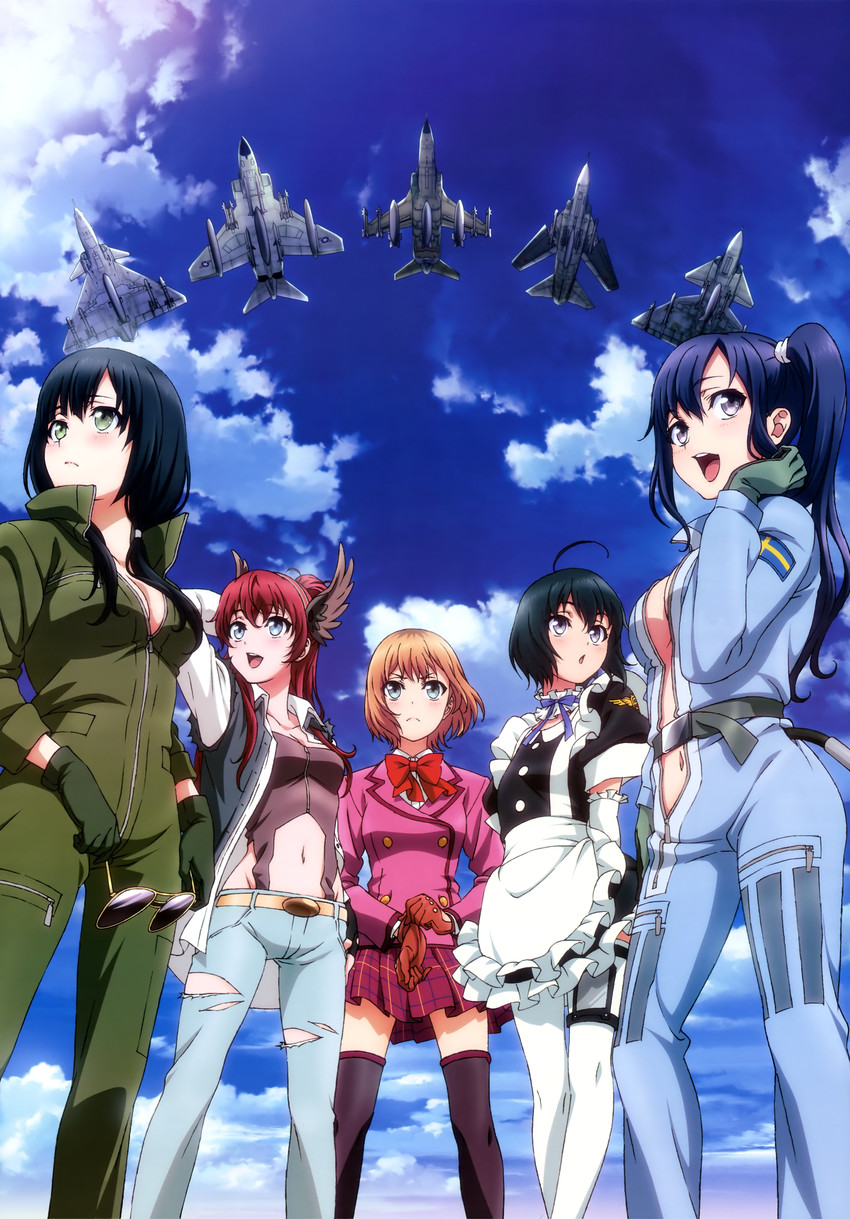 miyamori aoi, yasuhara ema, imai midori, sakaki shizuka, toudou misa, and 5 more (nyantype and 3 more)