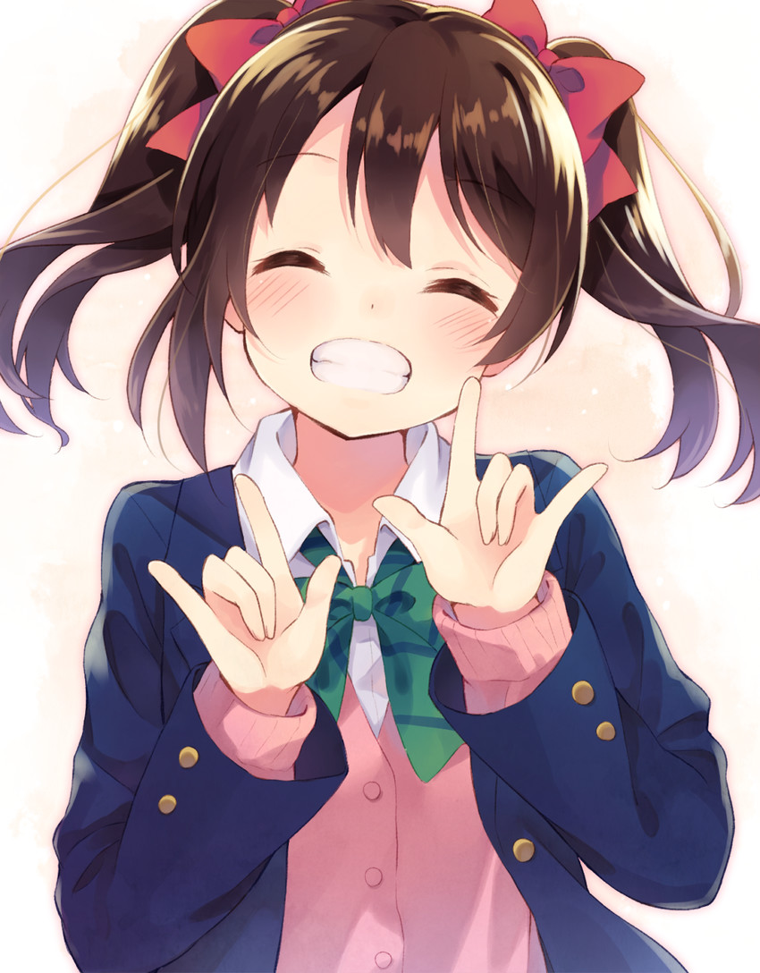 yazawa nico (love live! and 1 more) drawn by nonono_(nononotea)