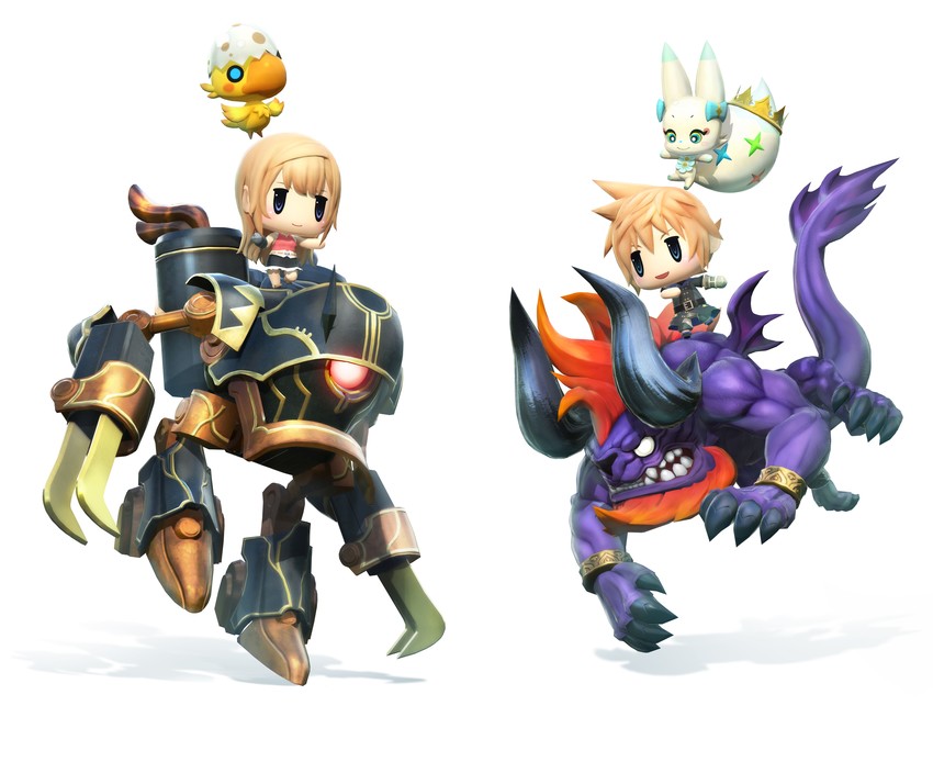 behemoth, reynn, lann, and tama (final fantasy and 2 more)