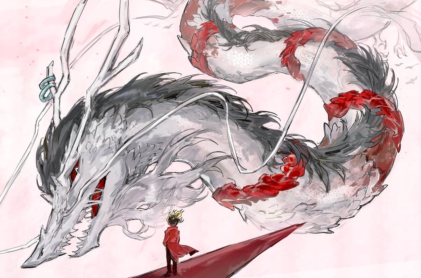 hong lu, dante, and yinglong (project moon and 1 more) drawn by akmisss00