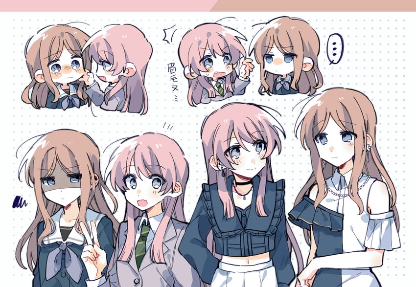 chihaya anon and nagasaki soyo (bang dream! and 1 more)