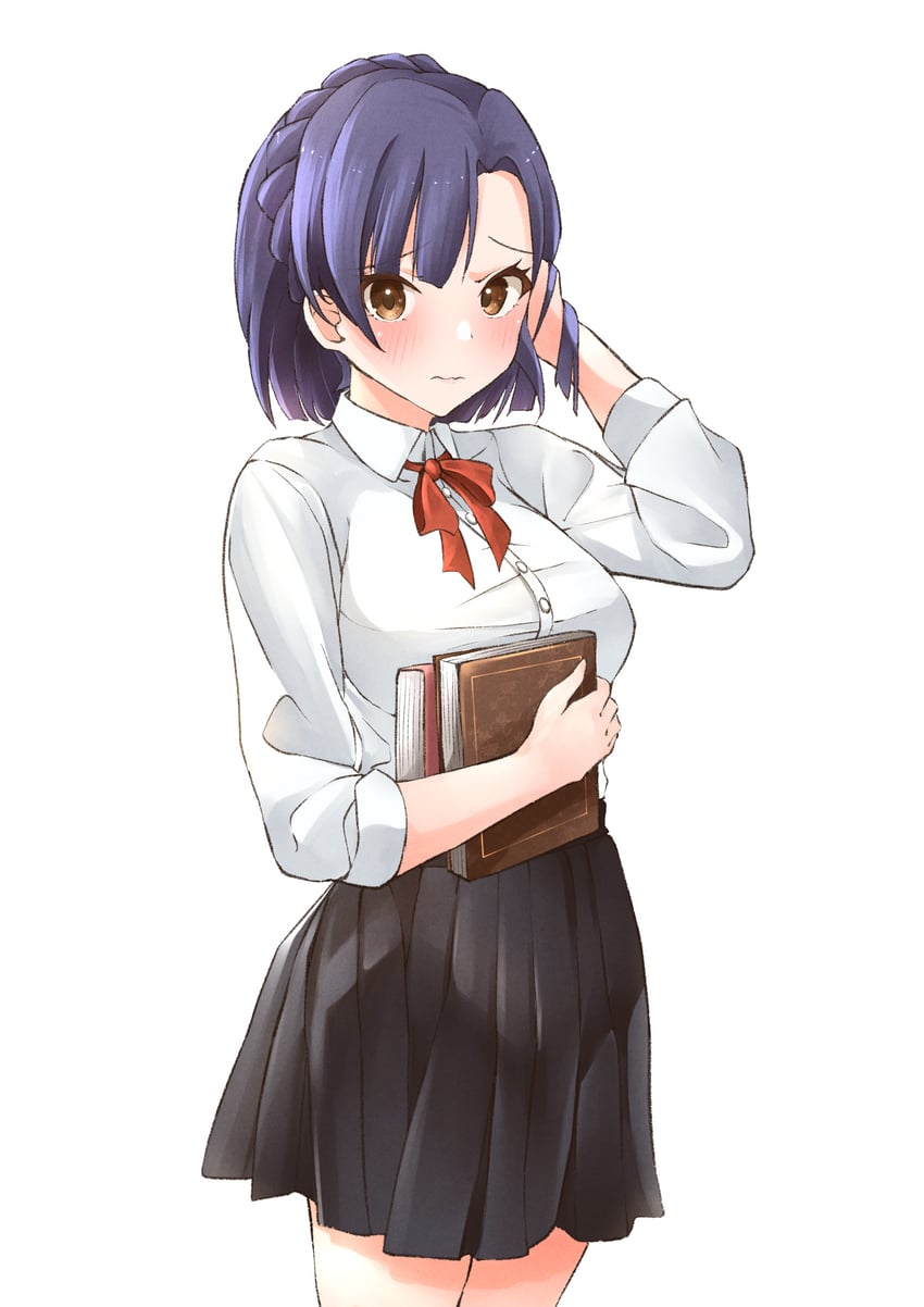nanao yuriko (idolmaster and 1 more) drawn by b1ack_illust