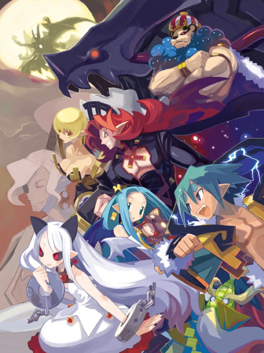 pram, zetta, saber kitty, salome, alexander, and 6 more (phantom kingdom) drawn by harada_takehito