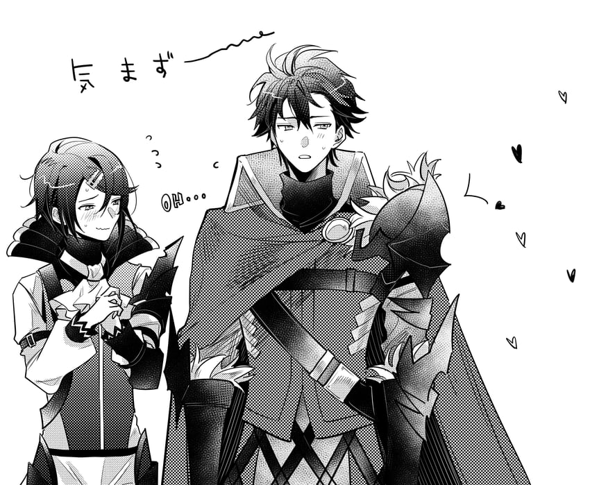 alcryst and diamant (fire emblem and 1 more) drawn by illust_mi