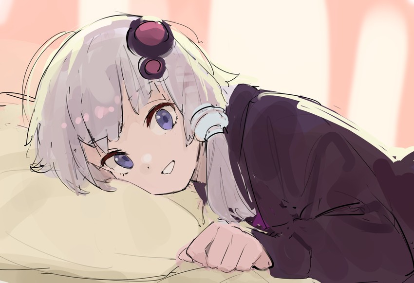yuzuki yukari (vocaloid and 1 more) drawn by pikumin