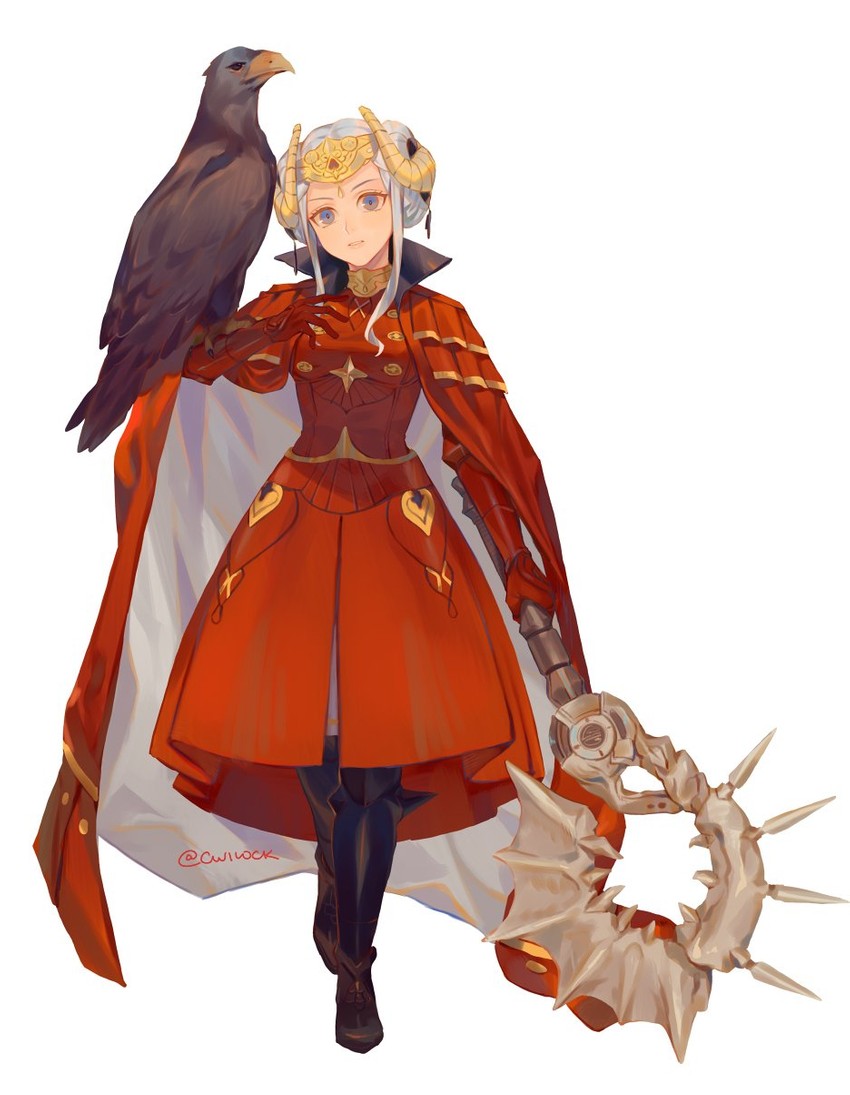 edelgard von hresvelg (fire emblem and 1 more) drawn by cwilocky