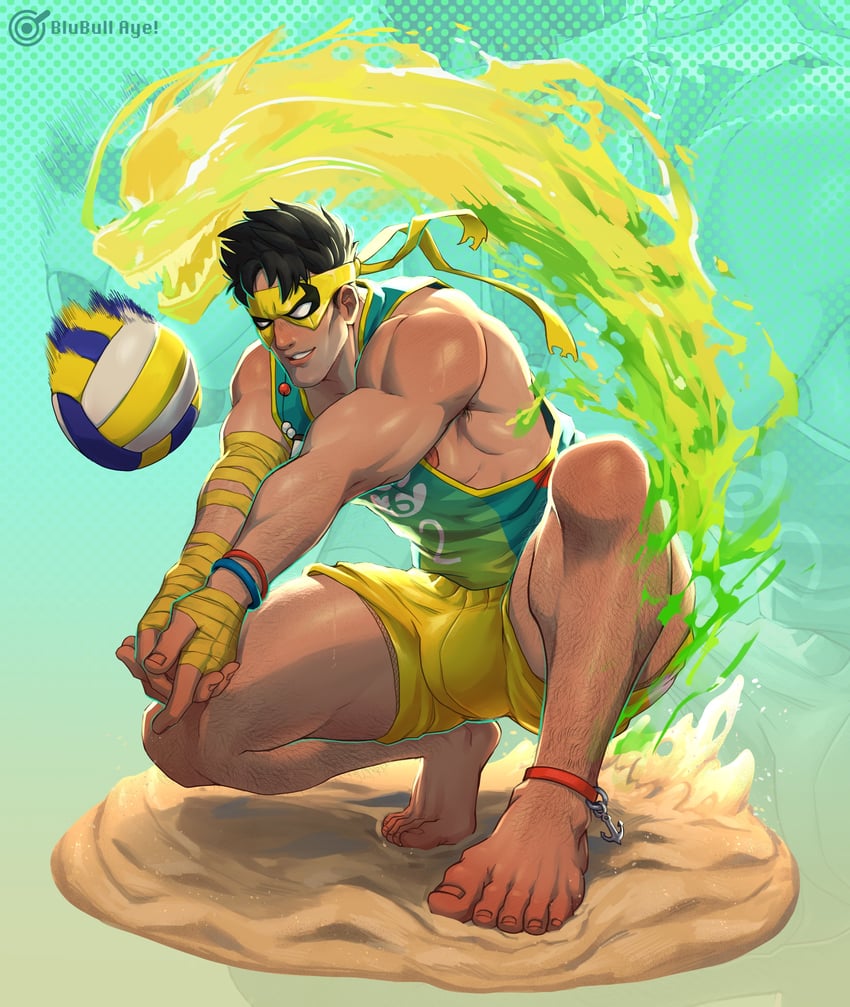 iron fist and lin lie (marvel and 1 more) drawn by blubullaye