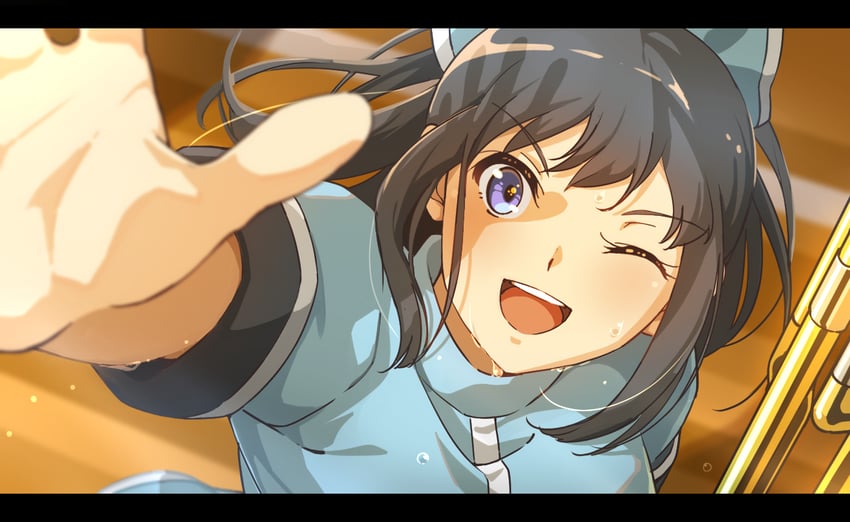 sasaki azusa (hibike! euphonium and 1 more) drawn by fuyuhino