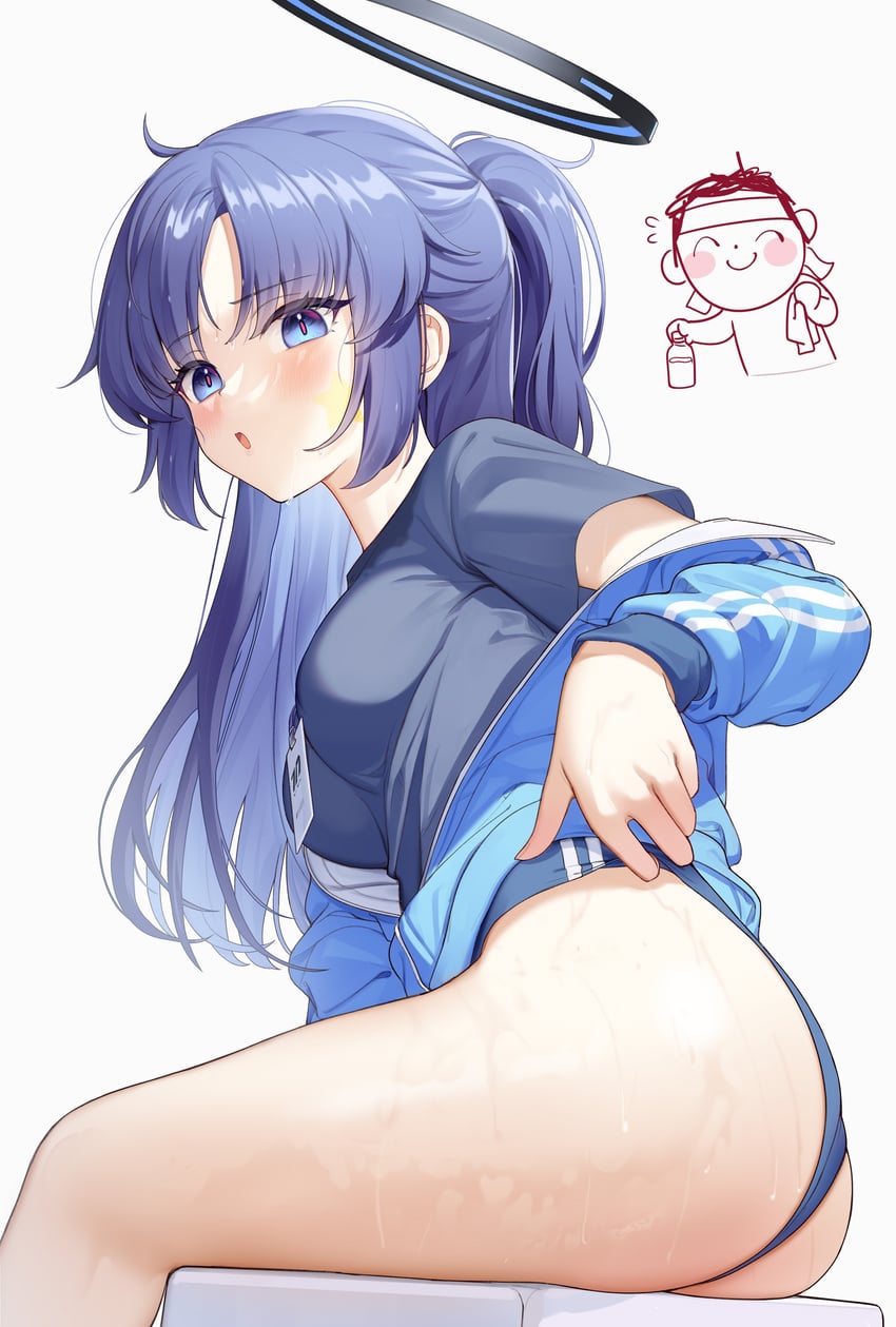 sensei, yuuka, and doodle sensei (blue archive) drawn by dpea9