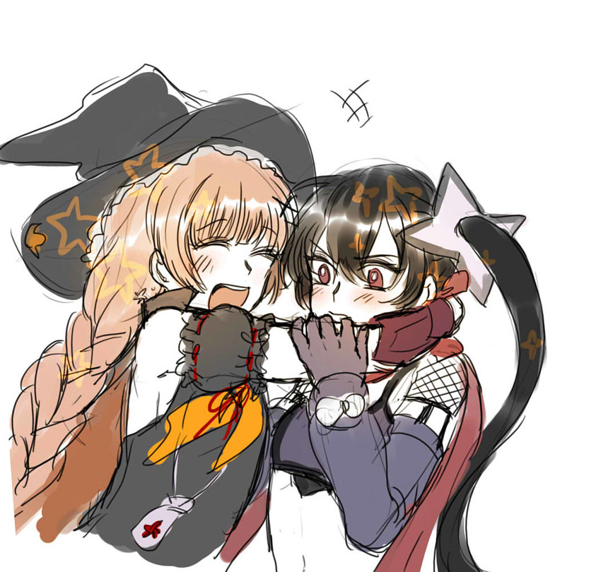 ripple and top speed (mahou shoujo ikusei keikaku and 1 more) drawn by kuya_(hey36253625)
