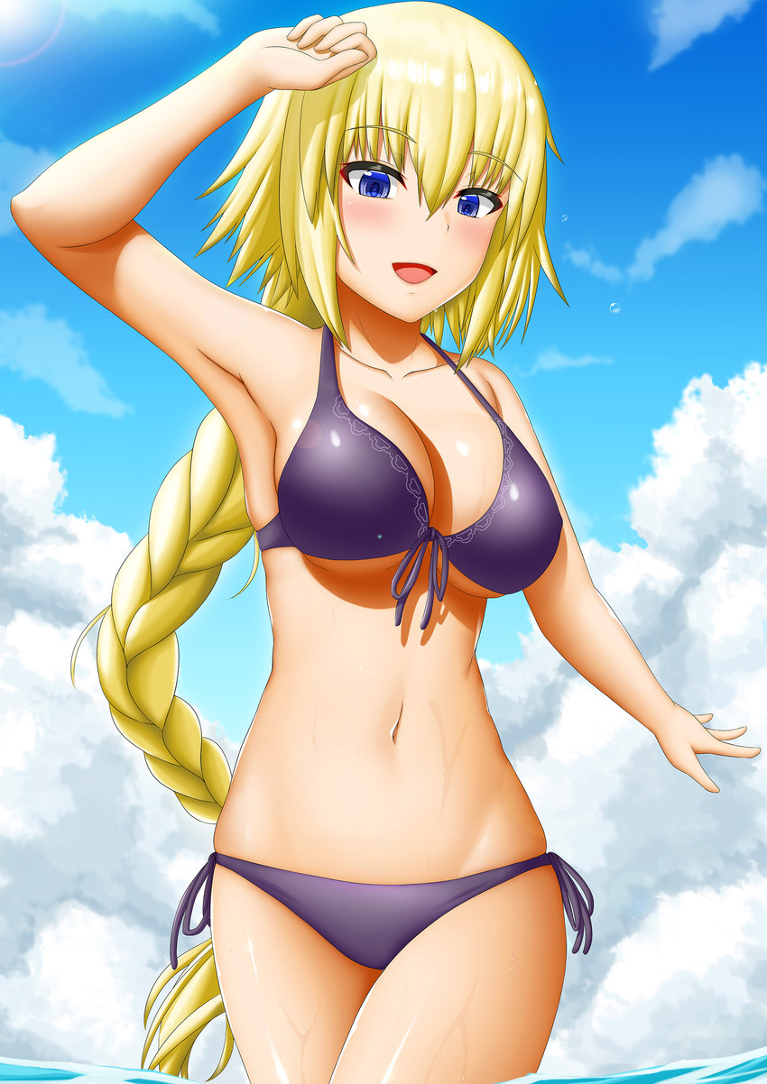 jeanne d'arc (fate and 1 more) drawn by abukobato