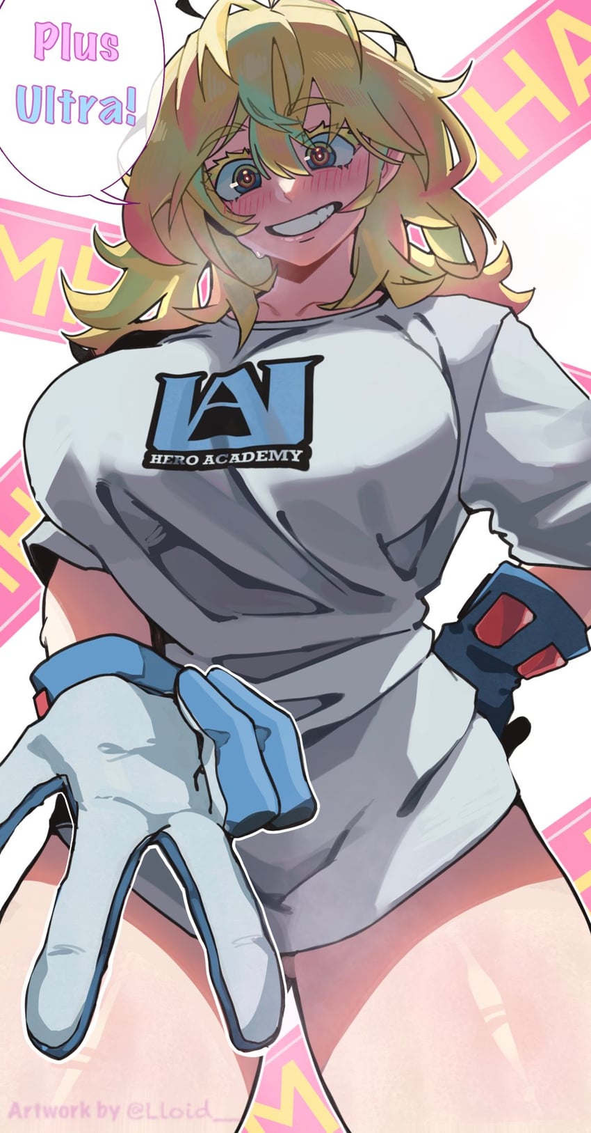 hagakure toru (boku no hero academia) drawn by lloid_(lloidy)