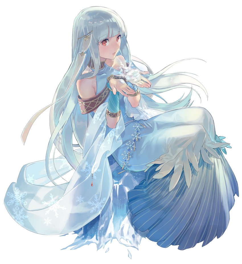 ninian (fire emblem and 1 more) drawn by aisutabetao