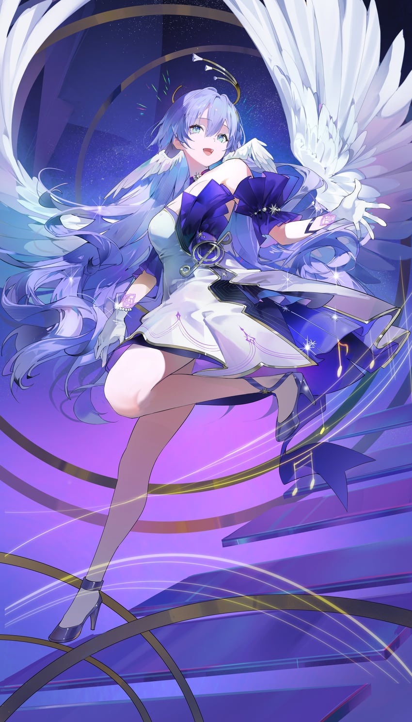 robin (honkai and 1 more) drawn by buri_(retty9349)
