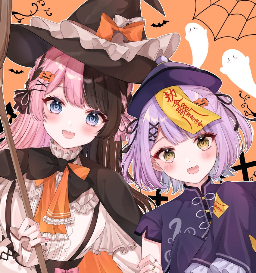 tachibana hinano and shinomiya runa (vspo! and 1 more) drawn by shain