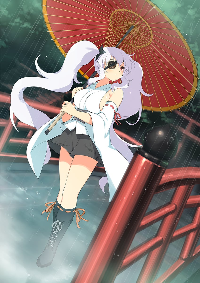 yagyu (senran kagura and 1 more) drawn by yaegashi_nan