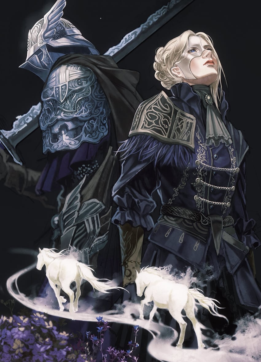 duchess and wylder (elden ring and 1 more) drawn by yujia0412