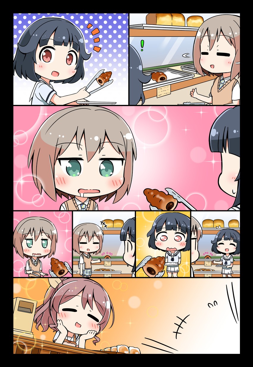 aoba moca, yamabuki saya, and ushigome rimi (bang dream!) drawn by kyou_(fr39)