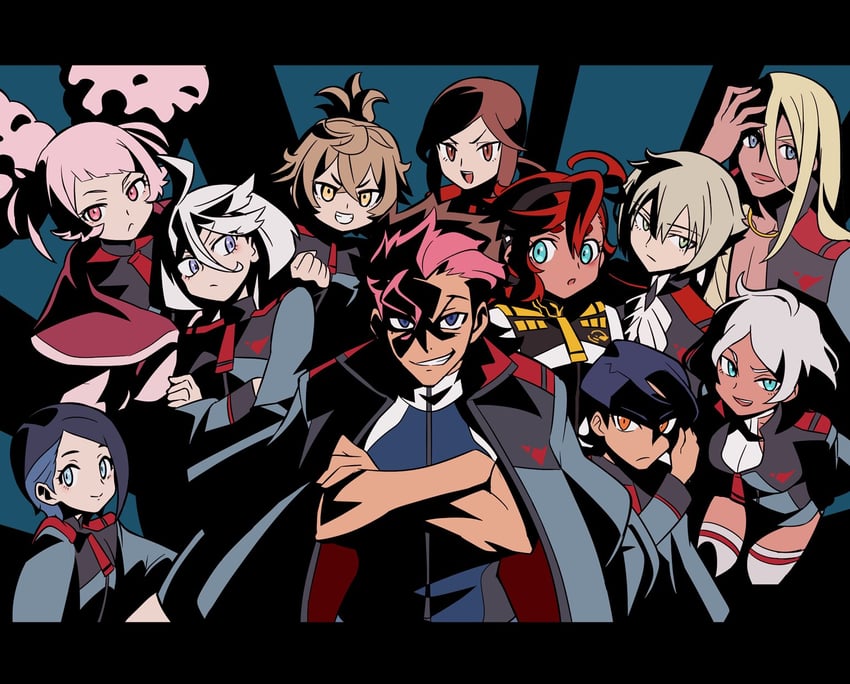 suletta mercury, miorine rembran, secelia dote, guel jeturk, elan ceres, and 6 more (gundam and 2 more) drawn by usoco