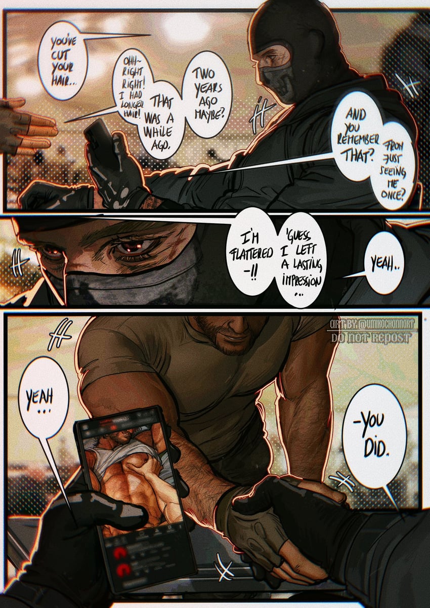 ghost and soap (call of duty and 1 more) drawn by umikochannart