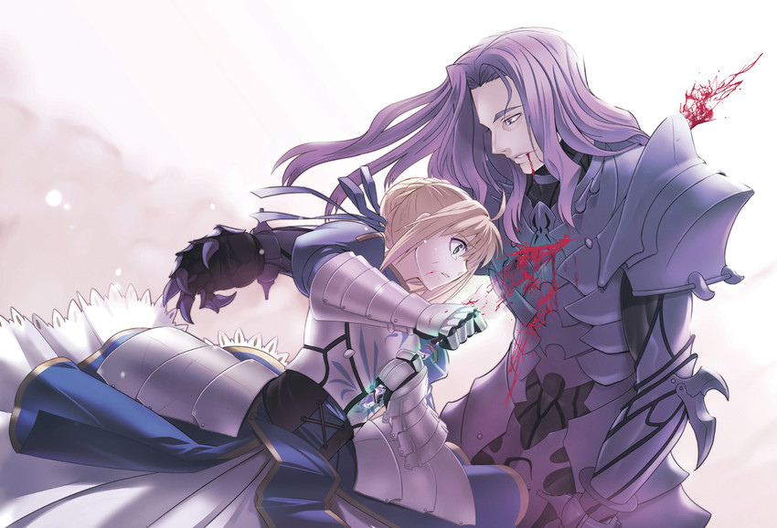 artoria pendragon, saber, berserker, and lancelot (fate and 1 more) drawn by inue_shinsuke